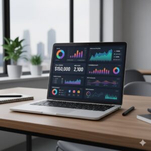 Panel de marketing digital para ventas