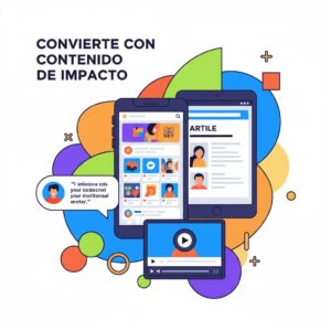 Diferentes tipos de contenido estratégico para atraer clientes reales