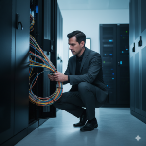 Seguridad digital en hosting empresarial para ERP.