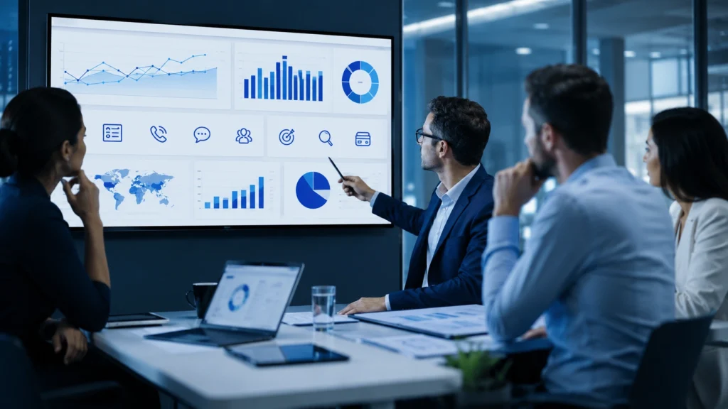 generar más leads desde tu sitio web con estrategia digital y dashboard de conversiones